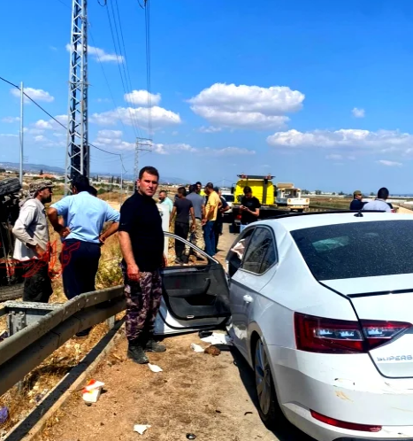 إصابة 3 مواطنين بحادث تصادم في جنين